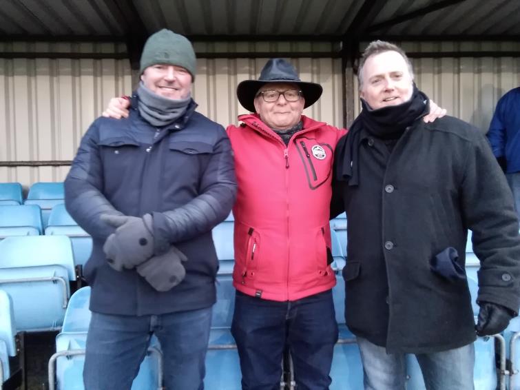 Phil Rees, Mike Harris and David George